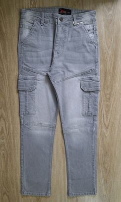 Premium Jeans Cargo ( Ash Colour)_img_1