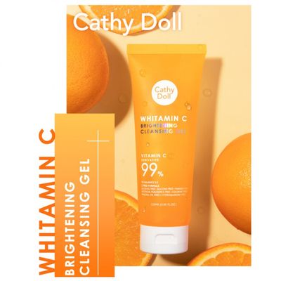 Cathy Doll Whitamin C Brightening Cleansing Gel – 120ml - 8858842087374_img_1