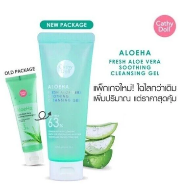 Cathy Doll Aloeha Fresh Aloe Vera Soothing Cleansing Gel – 120ml_img_1
