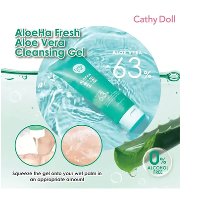 Cathy Doll Aloeha Fresh Aloe Vera Soothing Cleansing Gel – 120ml_img_3