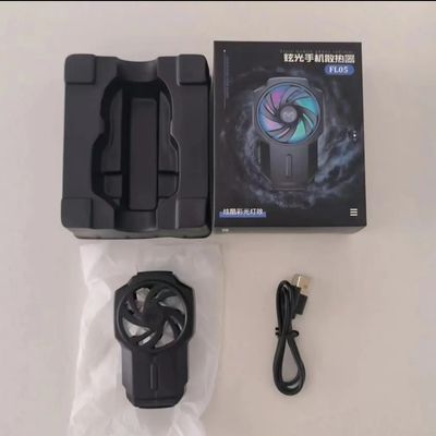 RGB Cool Lights Cell Phone Heat Sinks Mobile Phone Cooler (Rechargeable)_img_4
