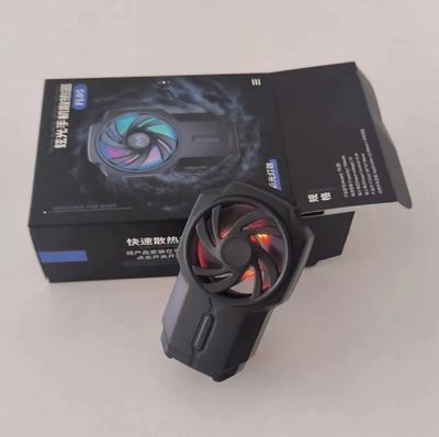 RGB Cool Lights Cell Phone Heat Sinks Mobile Phone Cooler (Rechargeable)_img_5