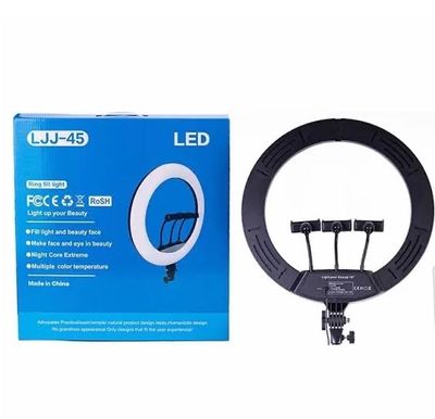 Ye LJJ-45 18 inch Selfie LED Ring Light with Portable Light Stand_img_1