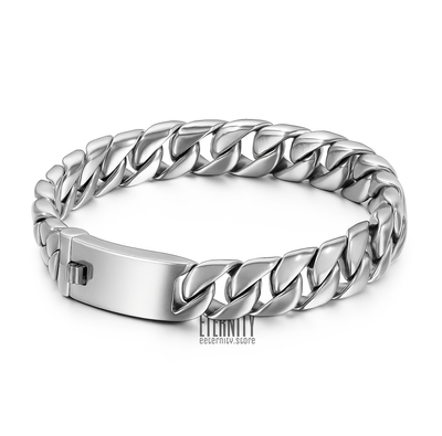 Trinity Links Titanium Bracelet