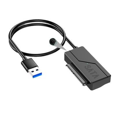 Sata to USB Data Cable USB 3.0 - Supports both Desktop and Laptop HDD 2.5 and 3.5 inch with extra 12v power port_img_1