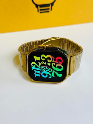 HK 9Ultra Smartwatch Golden Edition