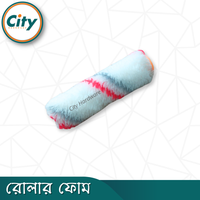 ১ পিস ৪ ইঞ্চি পেইন্ট রোলার ব্রাশ ফোম ওয়াল পেইন্টিং সুতা রোলার ফোম_img_1