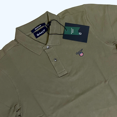 Gant Men's Olive Polo T-shirt_img_1