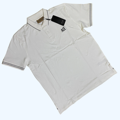 Armani Exchange Men's White Polo T-shirt_img_2