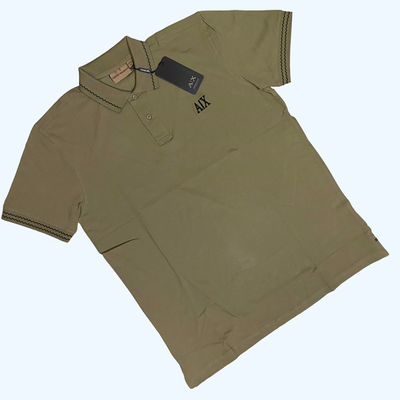 Armani Exchange Men's Brown Polo T-shirt_img_2