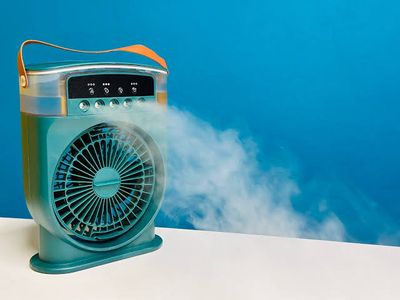 Mini Portable Rechargeble Cooling Mist Fan / Air Cooler_img_3