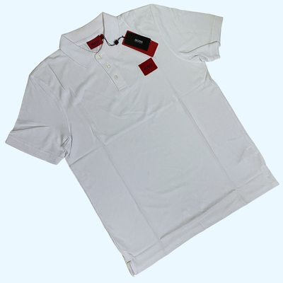 Hugo Boss Men's White Polo T-shirt_img_2