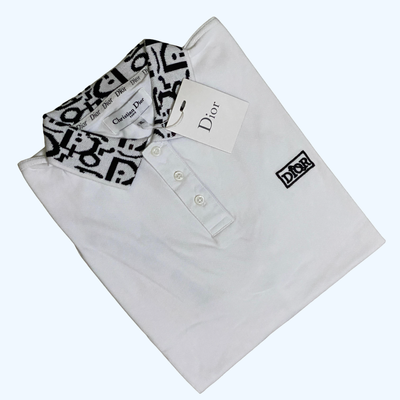 Christian Dior Men's White Polo T-shirt_img_0