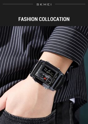 SKMEI 1868 Multiple Time Digital Analog Watch_img_2