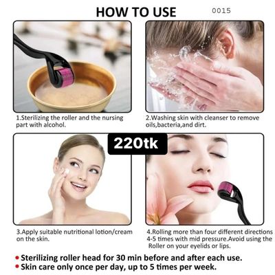 540 Needles Facial & Hair growth Darma Roller  NS3917_img_1