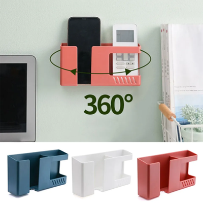 Multi Functional Wall Mount Phone Charging Holder_img_1