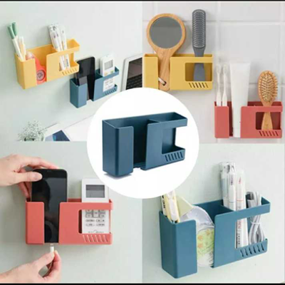 Multi Functional Wall Mount Phone Charging Holder_img_2