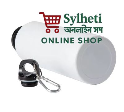 500ml Blank Solid Plain White Aluminum Water Bottle_img_1