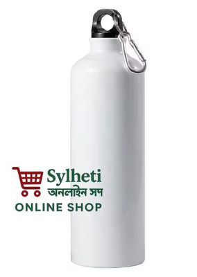 500ml Blank Solid Plain White Aluminum Water Bottle_img_2