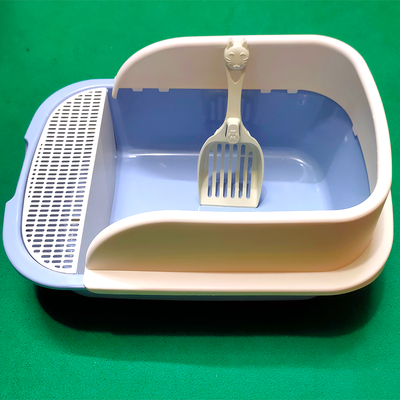 Cat Litter Box With Scoop_img_1
