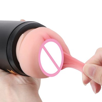 Manual Male Masturbator Portable Beer Bottle Soft Oral Pussy Real Vagina SexToys Erotic Adult Toy Sex Toys for Men Gift_img_1