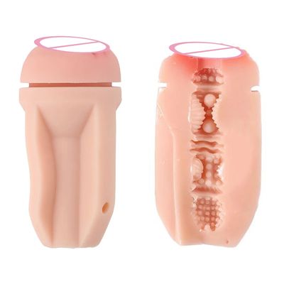 Manual Male Masturbator Portable Beer Bottle Soft Oral Pussy Real Vagina SexToys Erotic Adult Toy Sex Toys for Men Gift_img_3