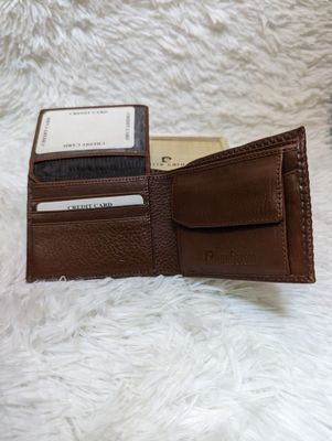 With Wooden Box | Orginal Fireproof Leather Wallet With Ferrari Logo_img_8