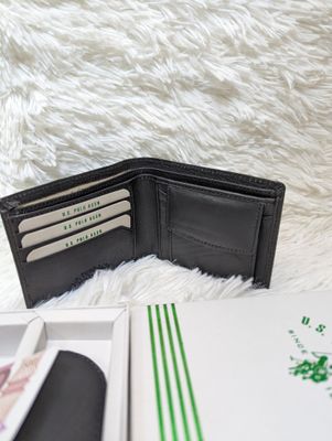 USS POLO ASSN Original Fireproof Leather wallet With Key Ring_img_4