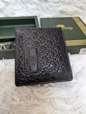 With Key Ring WOODLAND Wallet | Fireproof Original Leather_img_2