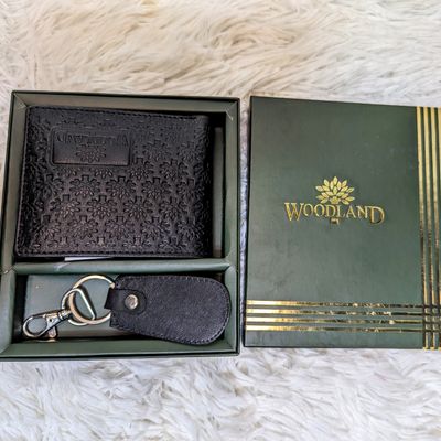 With Key Ring WOODLAND Wallet | Fireproof Original Leather_img_8