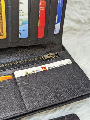 ANUPAM Leather  Luxury  Wallets | Fireproof Original Leather  |_img_5