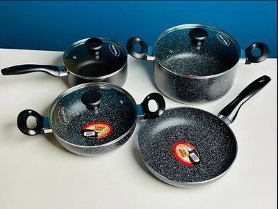Kiam 7 Pieces Marble Die-Casting Cookware_img_2