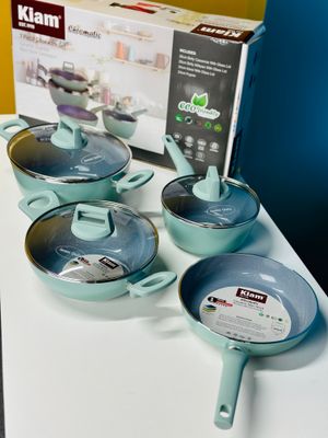 Kiam 7 Pieces Marble Die-Casting Cookware_img_3