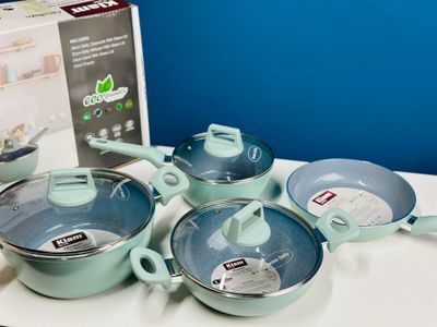 Kiam 7 Pieces Marble Die-Casting Cookware_img_5