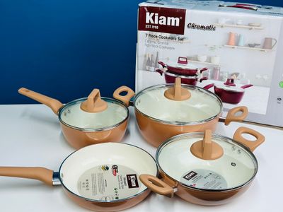 Kiam 7 Pieces Marble Die-Casting Cookware_img_6
