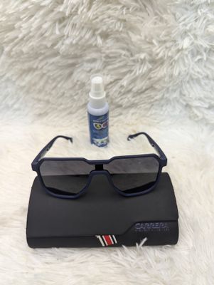 Empire Armani Matt Blue Stylish Sunglasses_img_1