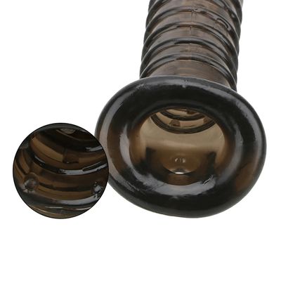 Penis Ring Condom Reusable Penis Sleeve Dick Enlargement Erotic Penis Extender Delayed Ejaculation Adult Sex Toys for Men 18_img_2