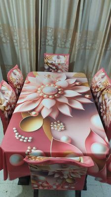 চমৎকার 3D প্রিন্টেড টেবিল ক্লথ সেট:_img_6