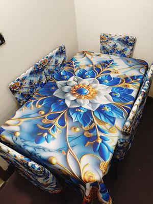 চমৎকার 3D প্রিন্টেড টেবিল ক্লথ সেট:_img_12