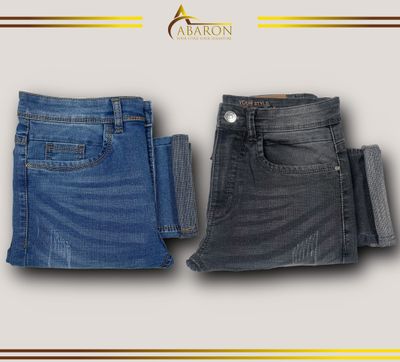 JEANS PANT -Light-Blue & Dark Ash Wash Denim - 253068_img_2