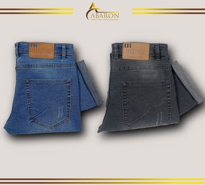 JEANS PANT -Light-Blue & Dark Ash Wash Denim - 253068_img_3