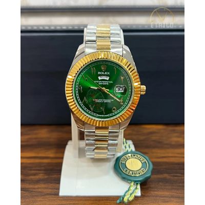 Rolex Quartz Movement Stainless Steel Analog Watch for Men_img_2