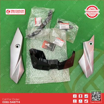 Engine Guard (Silver Colour) for Suzuki Gixxer (New Model) bike._img_0