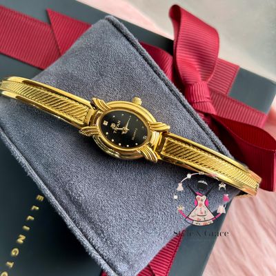 Titan || Gold Style || Bracelet Style || Premium || Black Dial_img_0