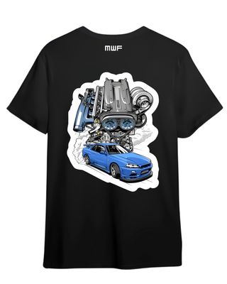 Skyline GTR 34 Premium T-shirt || Tees_img_1