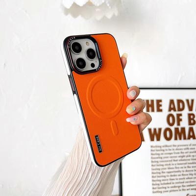 Ultra Premium MagSafe Hard PU Leather Case_img_3