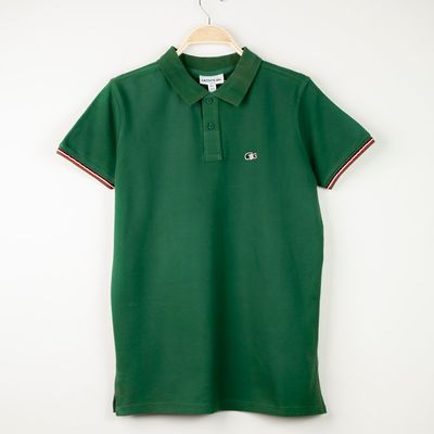 L1 100% Combed Cotton Polo Green_img_0