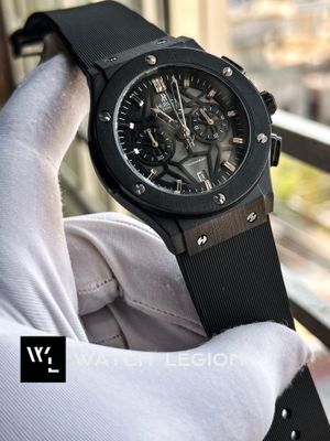 HUBLOT BELT SPIDER BLACK DIAL BLACK CASE BLACK BELT V2_img_0