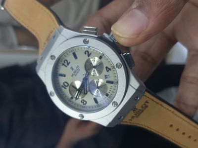 HUBLOT SILVER CASE LIGHT BROWN BELT_img_0