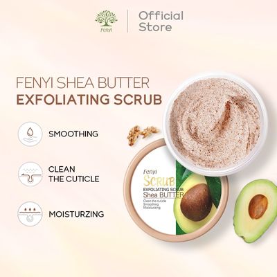 Fenyi Shea Butter Exfoliating Scrub 100gm_img_1